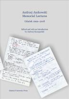 Okładka książki Andrzej Jankowski Memorial Lectures
