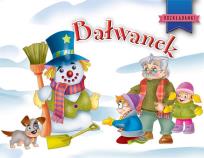 Okładka książki Bałwanek. Rozkładanki