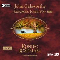 Okładka książki CD MP3 Koniec rozdziału. Część 3. Za rzeką. Saga rodu Forsyte'ów. Tom 9