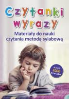 Okładka książki Czytanki Wyrazy Materiały do nauki czytania metodą sylabową