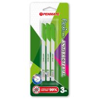 Opakowanie Długopis Flexi Trio Jet Antibacterial nieb. 3szt