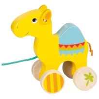 Opakowanie Drewniany dromader do ciągnięcia