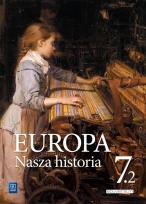 Okładka książki Europa.Nasza historia SP 7 Podr.Proj. pol.- niem 2
