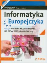 Okładka książki Informatyka Europejczyka GIM XP podr w.2012