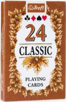 Okładka książki Karty - Classic 24 listki TREFL