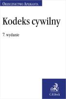 Opakowanie Kodeks cywilny. Orzecznictwo Aplikanta WYD.8/2020