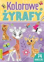 Okładka książki Kolorowe żyrafy