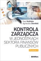 Okładka książki Kontrola zarządcza w jednostkach sektora finansów publicznych