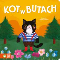 Okładka książki Kot w butach. Bajkowe boardbooki