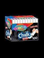 Opakowanie Kreda biała Colorino Kids bezpyłowa 100 sztuk