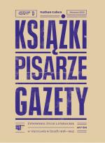 Okładka książki Książki pisarze gazety