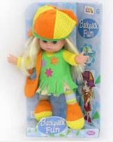 Opakowanie Lalka szmaciana 35 cm z dźwiękami na baterie