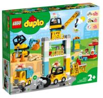 Opakowanie Lego DUPLO 10933 Żuraw wieżowy i budowa