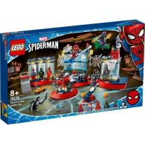 Opakowanie Lego SUPER HEROES Atak na kryjówkę Spider-Mana