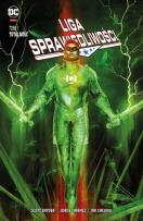 Okładka książki Liga Sprawiedliwości T.1 Totalność, polska okł.