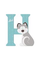 Opakowanie Litera H Husky Zestaw zwierzęcy 12 sztuk