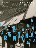 Okładka książki Literatura na świecie 1-2/2021