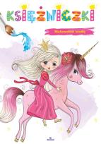 Okładka książki Malowanie wodą. Księżniczki