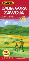 Okładka książki Mapa tur. - Babia Góra, Zawoja 1:30 000 w.2021