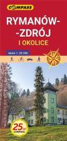 Okładka książki Mapa tur. - Iwonicz-Zdrój, Rymanów... 1:20 000