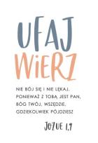 Opakowanie Mój dziennik - Ufaj wierz nie bój się
