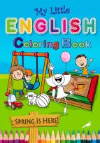 Okładka książki My Little English Coloring Book