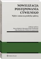 Okładka książki Nowelizacja postępowania cywilnego