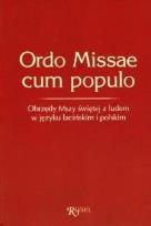 Okładka książki Ordo Missae cum populo: obrzędy Mszy świętej...