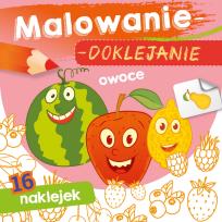 Okładka książki Owoce. Malowanie-doklejanie
