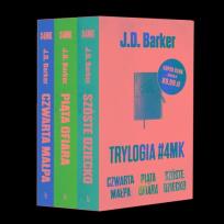 Okładka książki Pakiet J.D. Barker (Czwarta małpa, Piąta ofiara, Szóste dziecko)