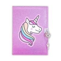 Opakowanie Pamiętnik brokatowy Jednorożec róż