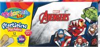 Opakowanie Plastelina Colorino Kids 12 kolorów Avengers