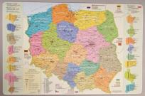 Opakowanie Podkładka na biurko - Mapa administracyjna Polski