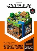 Okładka książki Podręcznik przetrwania w Minecrafcie. Minecraft