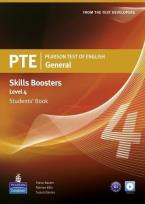 Okładka książki PTE General Skills Booster 4 SB + CD