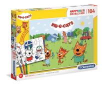 Opakowanie Puzle 104 Super Kolor Kid eCats