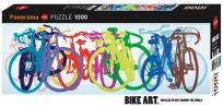 Opakowanie Puzzle 1000 Bike Art. Kolorowe rowery