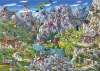 Opakowanie Puzzle 1000 Miasto królików