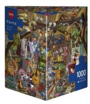 Opakowanie Puzzle 1000 Na strychu (Puzzle+plakat)