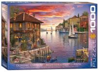 Opakowanie Puzzle 1000 Port śródziemnomorski