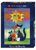 Opakowanie Puzzle 1000 Szcześliwa rodzinka pod słońcem