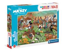 Opakowanie Puzzle 104 maxi super color Mickey&Przyjaciele 23759