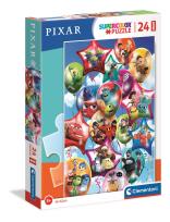 Opakowanie Puzzle 24 maxi super color Pixar Party 24215