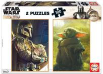 Opakowanie Puzzle 2x100 The Mandalorian G3