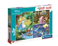Opakowanie Puzzle 3x48 super color Disney Classic 25267