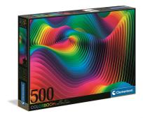 Opakowanie Puzzle 500 color boom Fale 35093