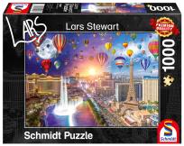 Opakowanie Puzzle PQ 1000 Lars Stewart Las Vegas noc/dzień G3
