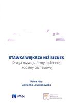 Okładka książki Stawka większa niż biznes