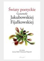 Okładka książki Światy poetyckie Genowefy Jakubowskiej...