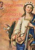Okładka książki Święta Filomeno, patronko św. proboszcza z Ars...